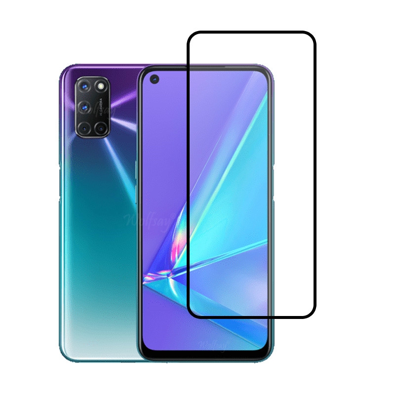 3in1 Pelindung Layar Untuk OPPO A15 A15S A94 A54 Rnoo 6G 6Z 5F AF Reno3 A53 A301 A91 A92 A52 A15 A12 A53 A5 A9 2020 A5S A7 A3S A59 Reno 5 4 3 2F F11 F9 F7 F1S