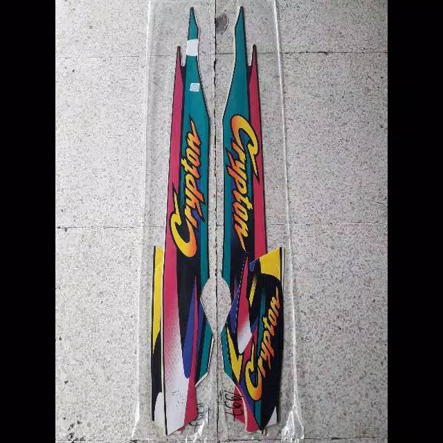 Striping sticker standar crypton 1997