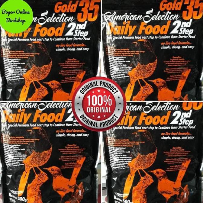 

Makanan Burung Murai AMS gold 35 daily food 2nd step GRATIS ONGKIR