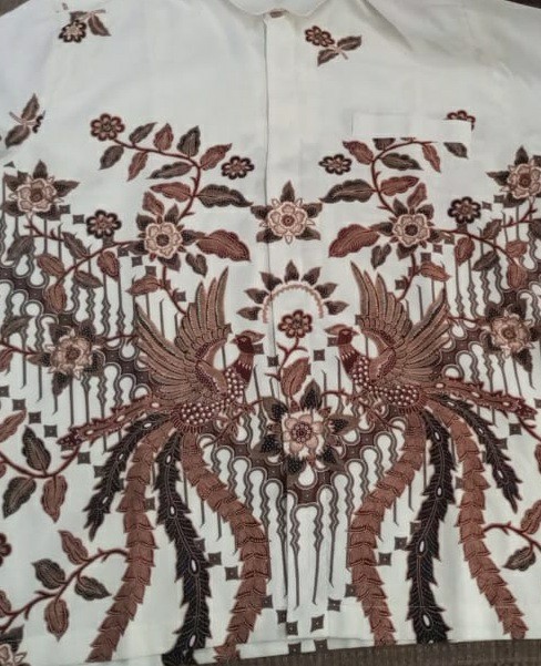 Kemeja Batik Prabu Bahan Dobby Reguler Fit A606