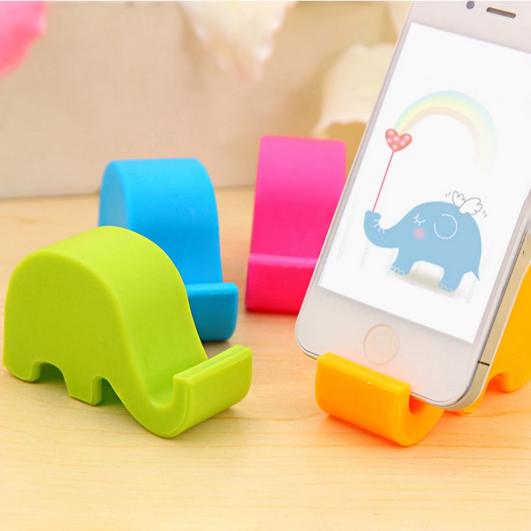 Stand Holder Hp / Tablet Universal Portable Bentuk Gajah Untuk Xiaomi / Huawei