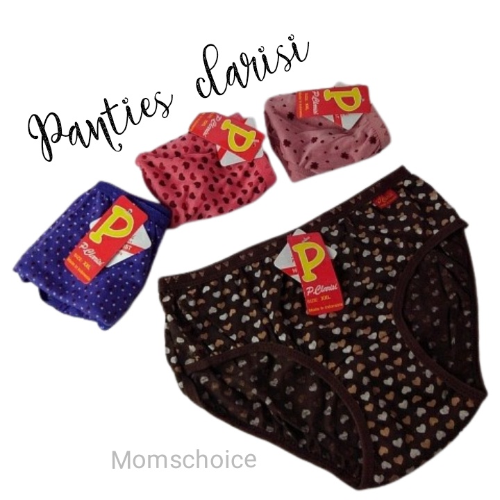 Cangcut wanita dewasa import Cawet wanita murah Panties clarisi Celana dalam wanita cantik bermotif 