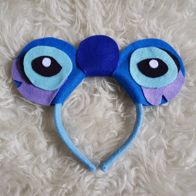 Bando Karakter Stitch Lilo Kostum Stitch Aksesoris