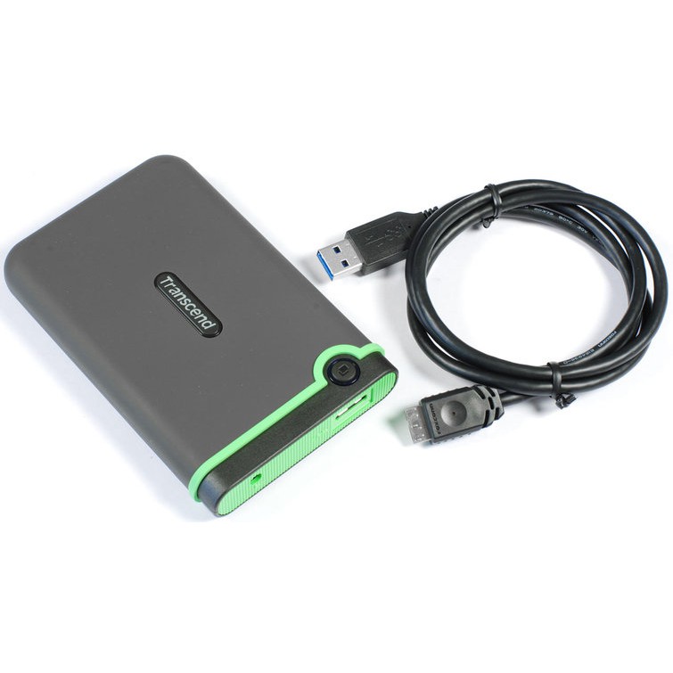 Harddisk Transcend Storejet 25 - Antishock - 2TB M3 H3 H3B USB 3-0