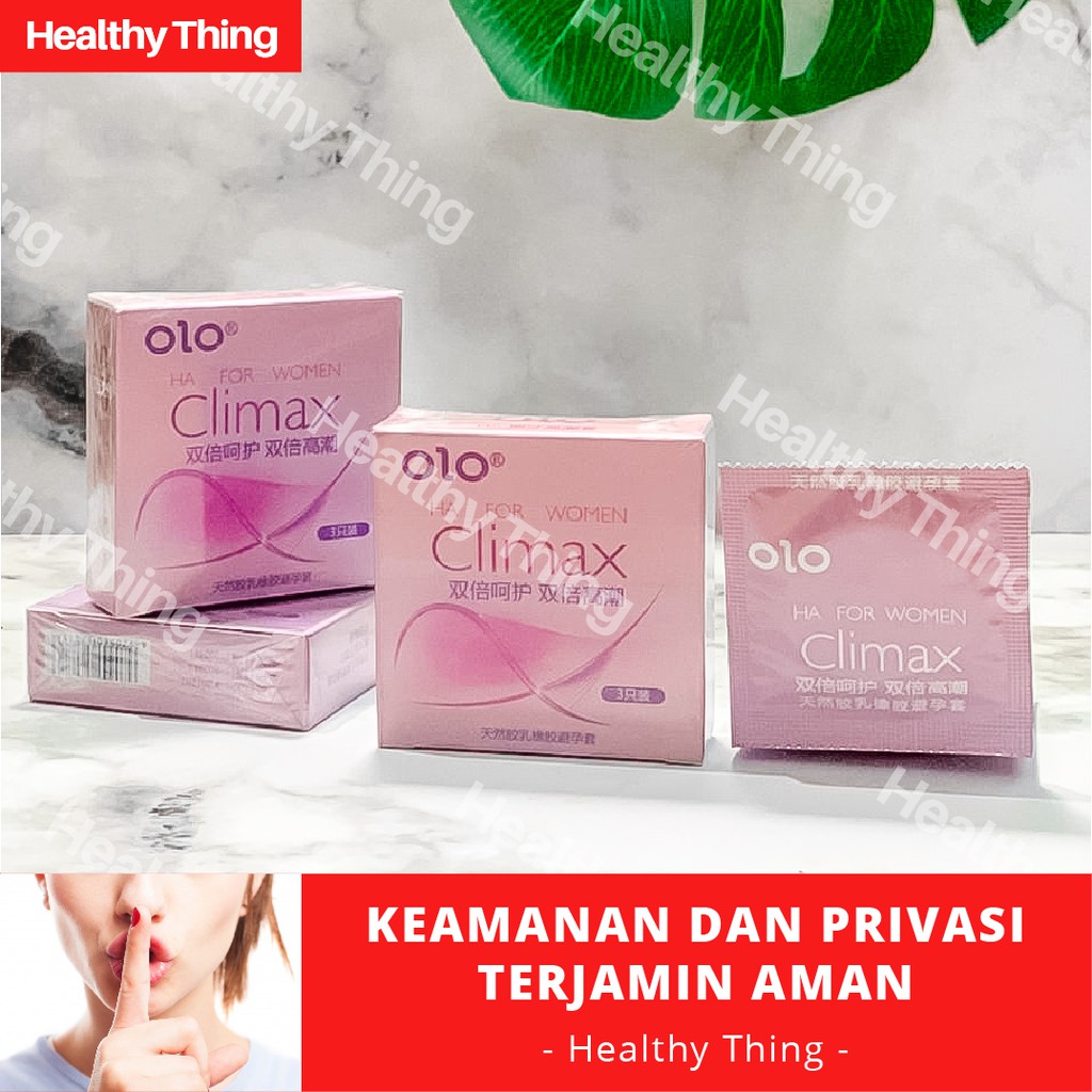 Kondom OLO For Women Climaxx Condom Tipis 0.01mm