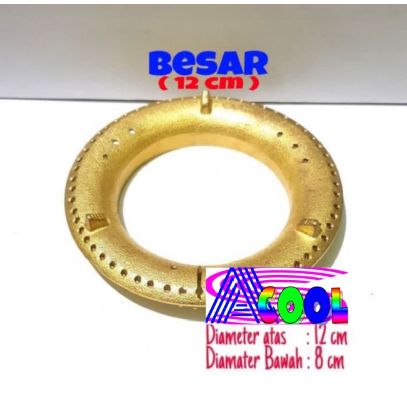 Burner Kompor Model HOCK BESAR Mg 120 TEBAL/Tungku Api Burner kuningan