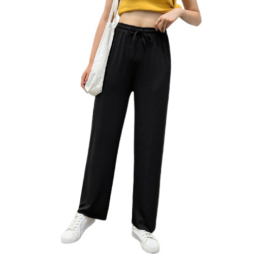 CELANA KULOT PANJANG TIE DYE BALI-HITAM POLOS