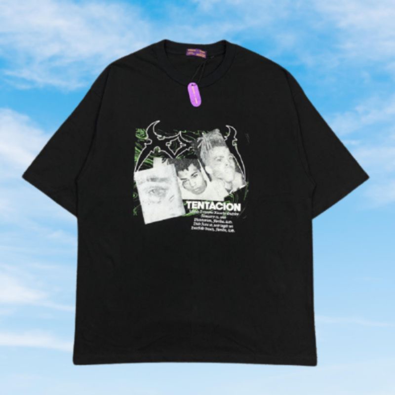 TSHIRT KAOS PRIA TOXIC1805 XXXTENTATION BLACK PREMIUM AUTHENTIC