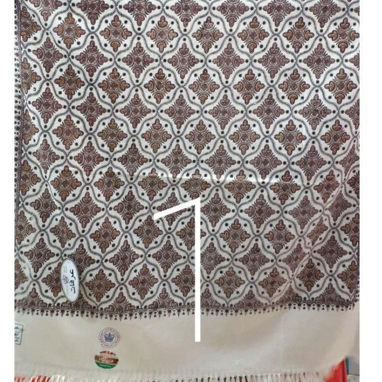 O8H3 surban kasmir print putih sorban kashmir syal kasmiri printing kashmiri no wadimor at atlas bhs