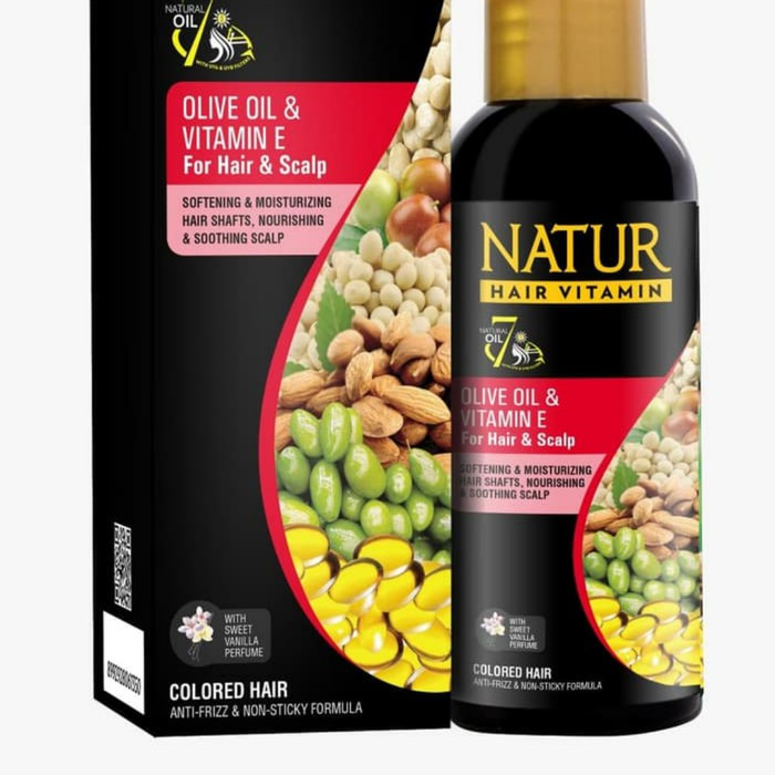 NATUR HAIR VITAMIN 80ML ORIGINAL PELEMBUT RAMBUT SPRAY RAMBUT TREATMENT RAMBUT PENGHALUS RAMBUT PERAWATAN RAMBUT