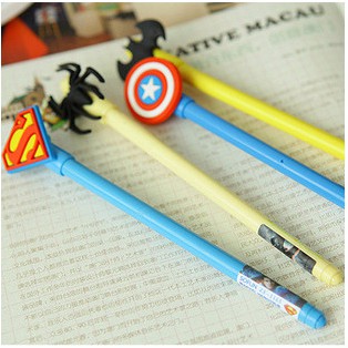 

(PROMO) Pulpen Gel Super Heroes 0,38mm Tinta Hitam