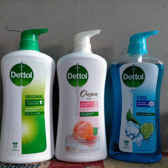 Body wash Dettol 950g,625g,500g