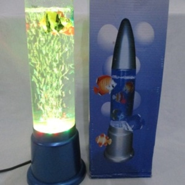 Akuarium Aquarium Unik Magma Lamp Changing Colour 8 Warna