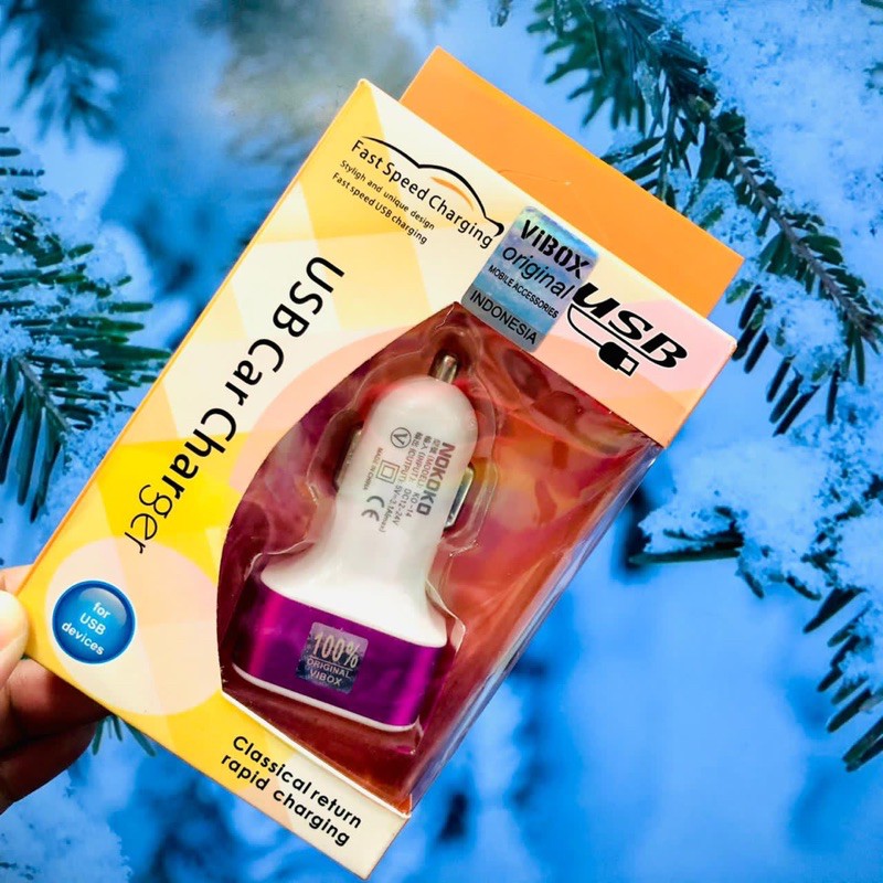 PROMO BATOK SAVER VIBOX 3USB QTP30 CHARGER MOBIL ORIGINAL VIBOX QTP-30 EDITION 2022