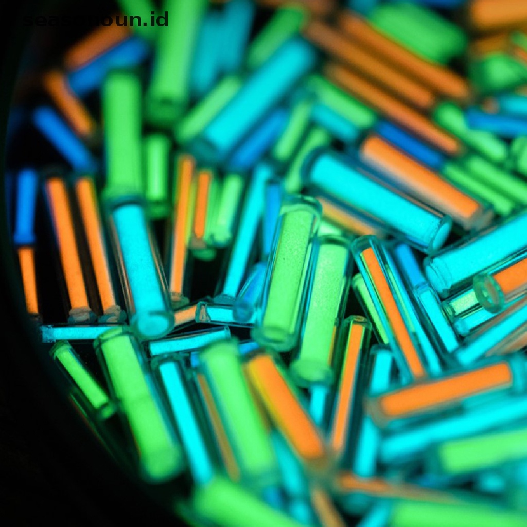 【seasonoun】 Tritium Gas Tube Self Luminous Emergency Light Outdoor EDC Watch Fingertip Decor .