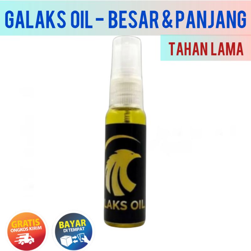 BISA COD - GALAKS OIL / OBAT OLES MR-P / BESAR DAN PANJANG