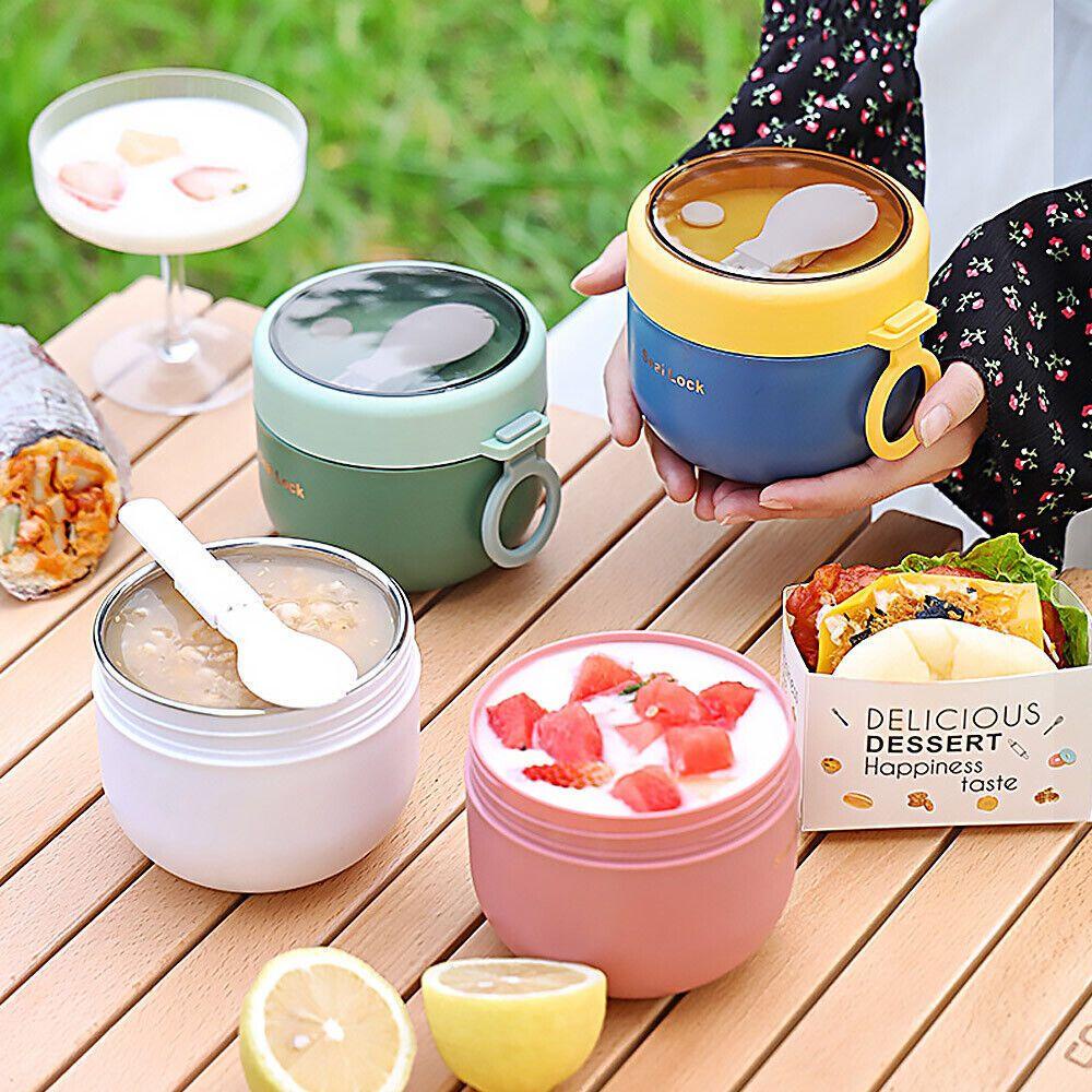 Preva 600ML Lunch Box Kedap Udara Cangkir Sup Termos Insulated Jar