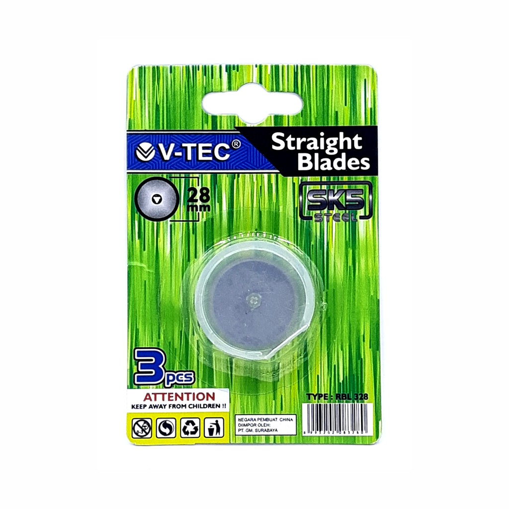 

V-TEC STRAIGHT BLADES 28MM (RBL 328)