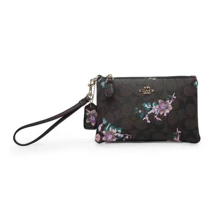 (PGBAGS) DOMPET/CLUTCH C04CH WANITA HAYDEN FLOWERS CLUTCHTES | BUNGA DOMPET KOREA  IMPORT/PREMIUM (LOGO TIMBUL)#6001