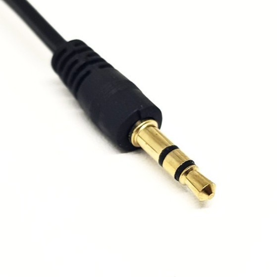 Kabel Audio Jack 3.5MM to 2 Audio 3.5MM Female Audio Splitter