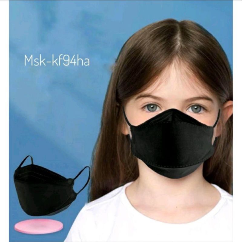 10 pcs MASKER KF94 ANAK 4PLY IJIN KEMENKES