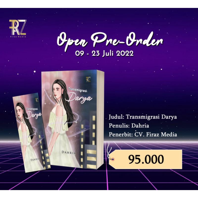 Novel "Transmigrasi Darya" by Dahria