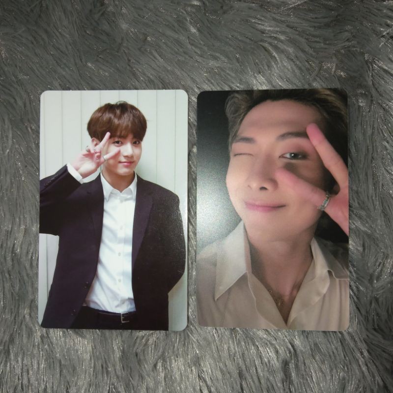 [BOOKED] PC PHOTOCARD MEMO18 MEMORIES MEMO 2018 JUNGKOOK LD LUCKY DRAW M2U BE DELUXE NAMJOON