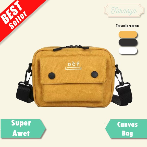 DCY17 BAG  - 006 TAS SELEMPANG KOREAN SLING PINGGANG CEWEK PEREMPUAN TERBARU CLUTCH  POKET BAG MURAH