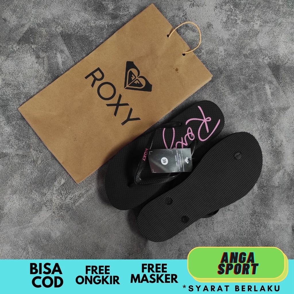 SANDAL JEPIT WANITA ROXY PREMIUM / SENDAL PANTAI JEPIT REMAJA SURFING KEREN / SENDAL DISTRO RUMAHAN CASUAL SANTAI