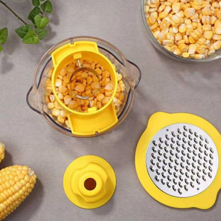 MurmerOfficial R355 2 in 1 Multi-Fungsi Parutan Jagung Parutan Jahe Corn Stripper Pemarut Jagung