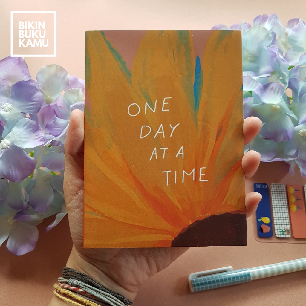 

[57gsm] A6 Notes Notebook Mini Saku Pocket Book Bookpaper Softcover Polos - Sunflower