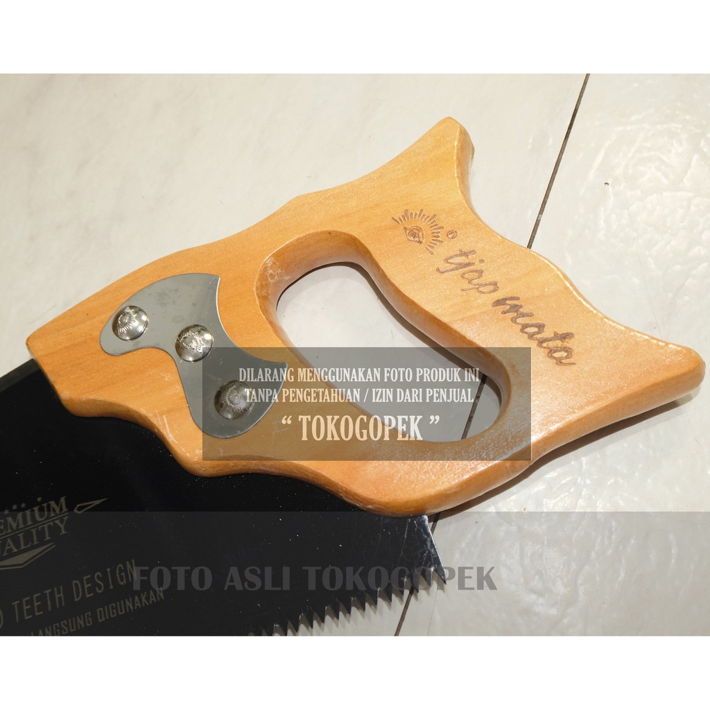 TJAP MATA HANDSAW 18&quot; - GERGAJI KAYU TJAP MATA ASLI 18&quot; INCH