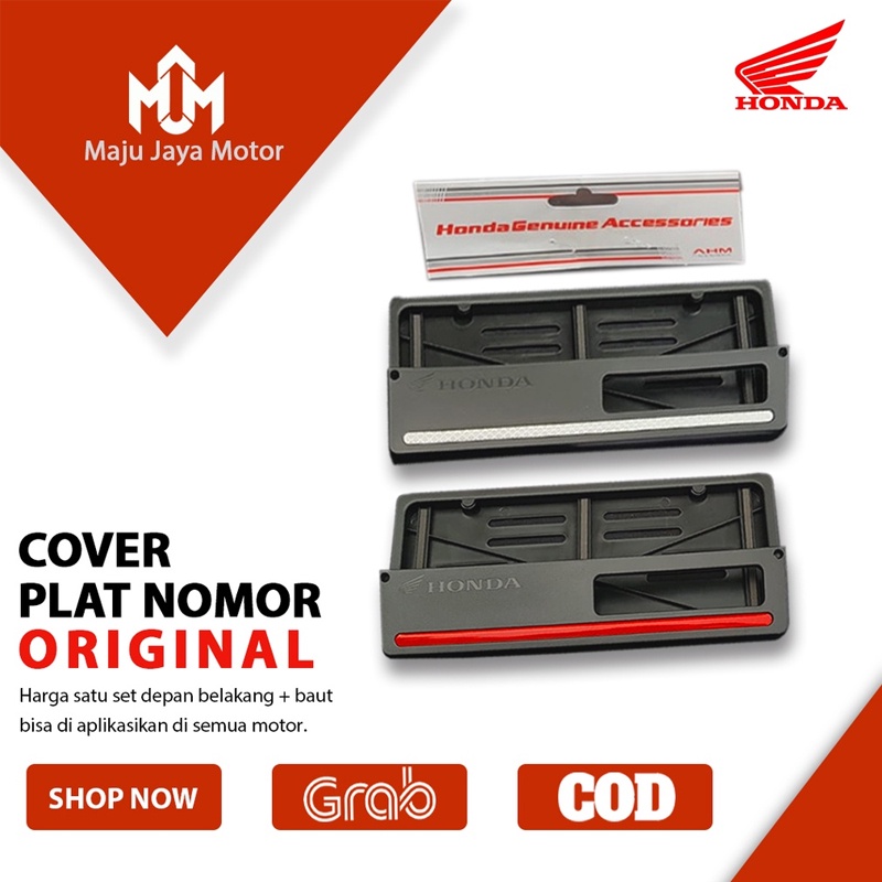 Cover Tempat Dudukan Plat Nomer Nomor Motor Honda