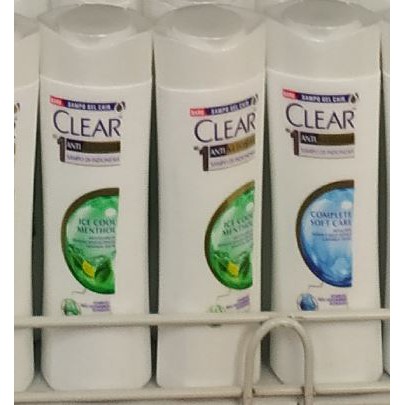 Shampoo CLEAR Gel Cair New 80ml Sampo Anti Ketombe Shampo 3 Varian botol kecil by popipa