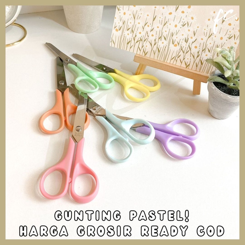 

Gunting Pastel Scissors Lilac Tajam Korea Warna Soft Lucu Alat Tulis ATK Kantor Sekolah Prakarya Scrapbook Termurah Ready COD
