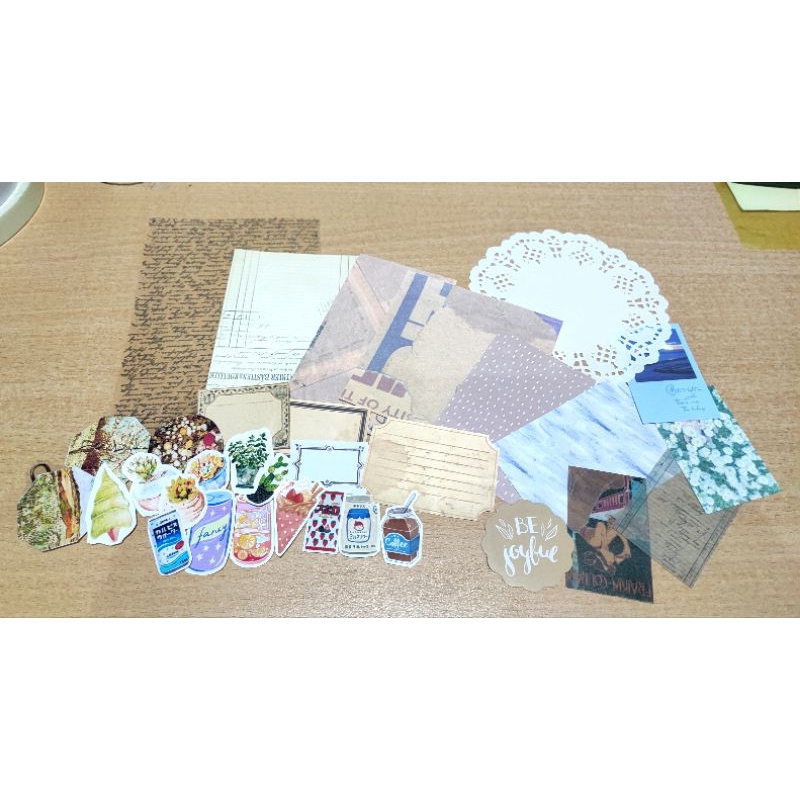Jual Paket Scrapbook Starter Kit 40 pcs / 60 pcs / 80 pcs Shopee