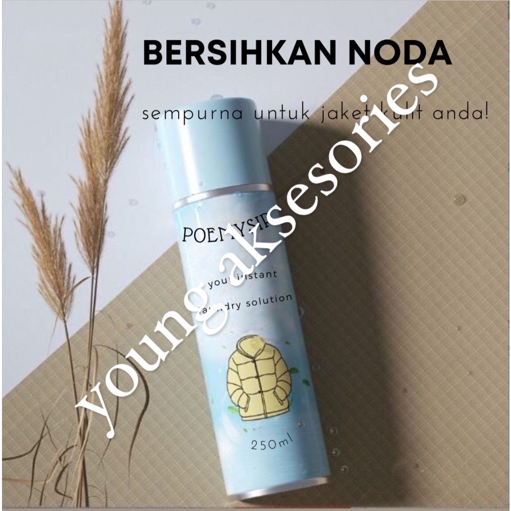 [CUCI GUDANG] Poemysir Spray Pembasmi Noda Pakaian Jaket/ Pembersih Pakaian Jaket 260 ML