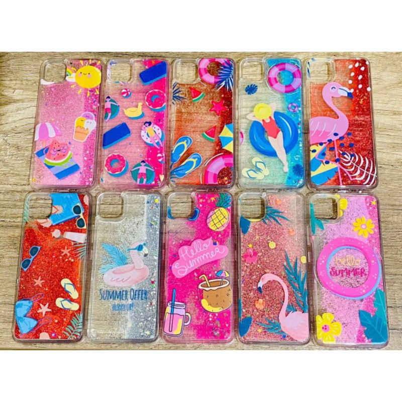 Case Vivo Y91c/Y93 (non fingerprint) Water Glitter Summer Feast
