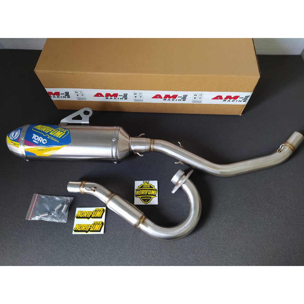 Knalpot Racing Bending Norifumi Torc Klx150 Klx 150 Se Extreme Bf Dtracker