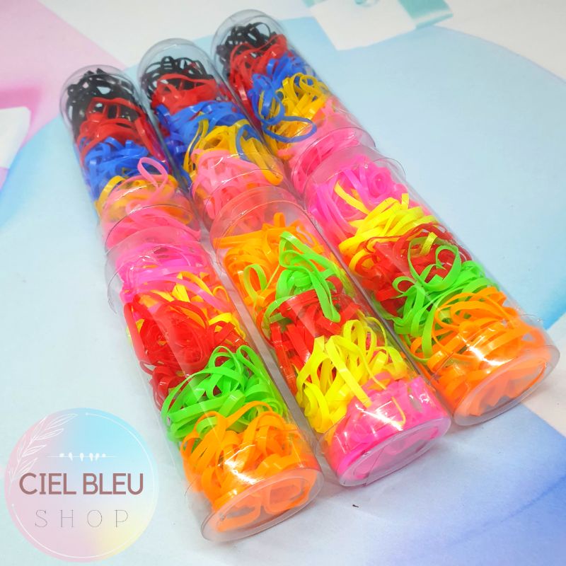 (isi 300) Karet Jepang Model Tabung Lucu Murah / CIEL BLEU SHOP