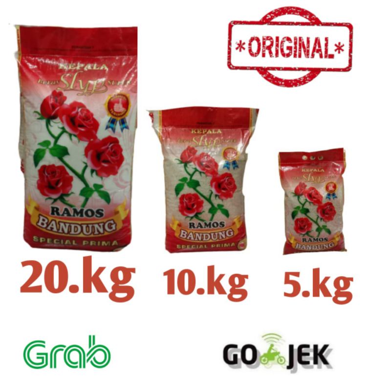

BERAS RAMOS BANDUNG SPESIAL PREMIUM 5kg/10kg/20kg ko