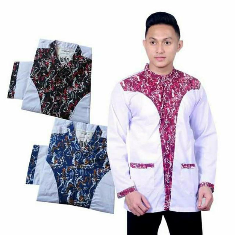 PROMO Baju koko Lengan panjang