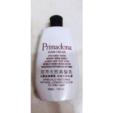 (PRIMADONA)PRIMADONA HAIR CREAM/MINYAK RAMBUT PENGHITAM/PENGHITAM RAMBUT TANPA SEMIR/MINYAK RAMBUT MAGIC/MINYAK RAMBUT PENGHITAM TANPA CAT/PENGHITAM UBAN