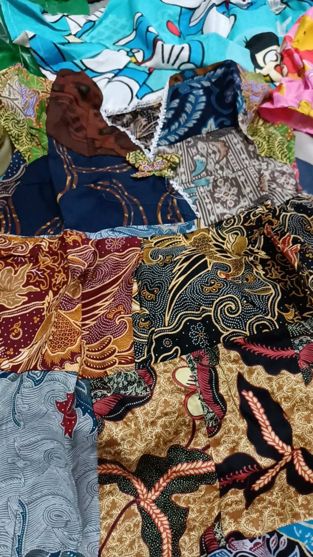 Baju Rumahan Anak Daster Batik Lucu Ve Klw