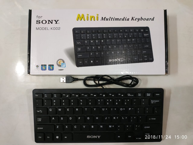 Keyboard Mini multimedia usb merk laptop