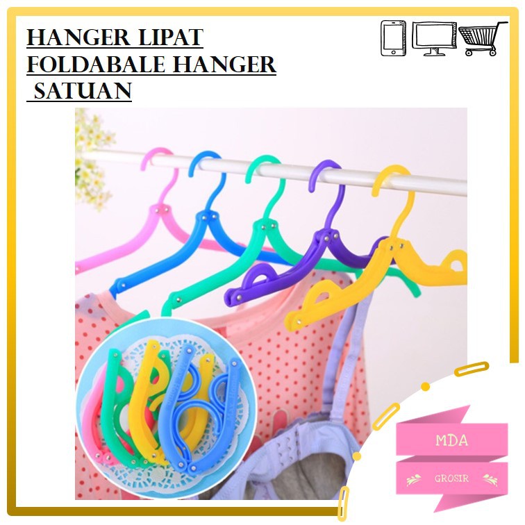 [MDAGROSIR] HANGER LIPAT / PORTABLE HANGER / GANTUNGAN LIPAT