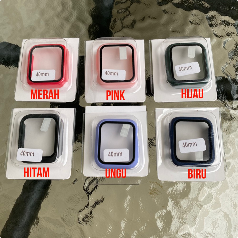 BUMPER HARD CASE iWATCH 2in1 PELINDUNG LAYAR iWatch