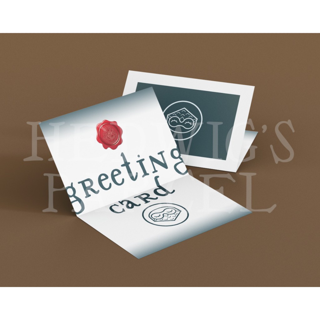 

[PRE-ORDER] Greeting Card (FULLY CUSTOMISED DESIGN by Hedwig's Parcel)