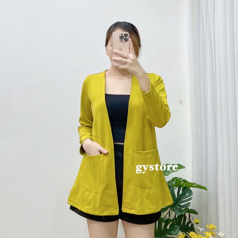 Rena Basic Pocket Blazer