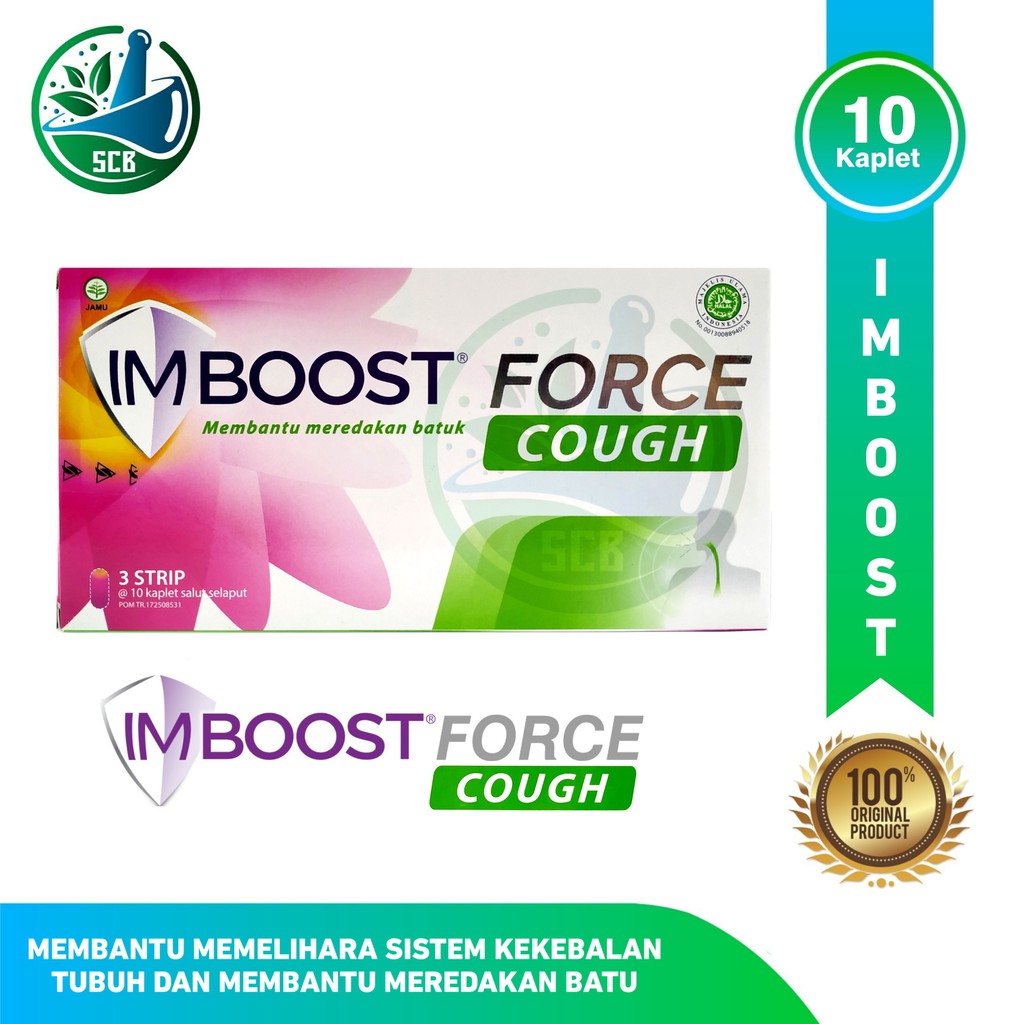 Imboost Force Cough (Per Strip / 10 Tablet)